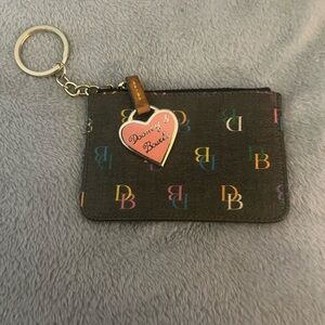 Dooney & Bourke Multicolor Key & Card Holder